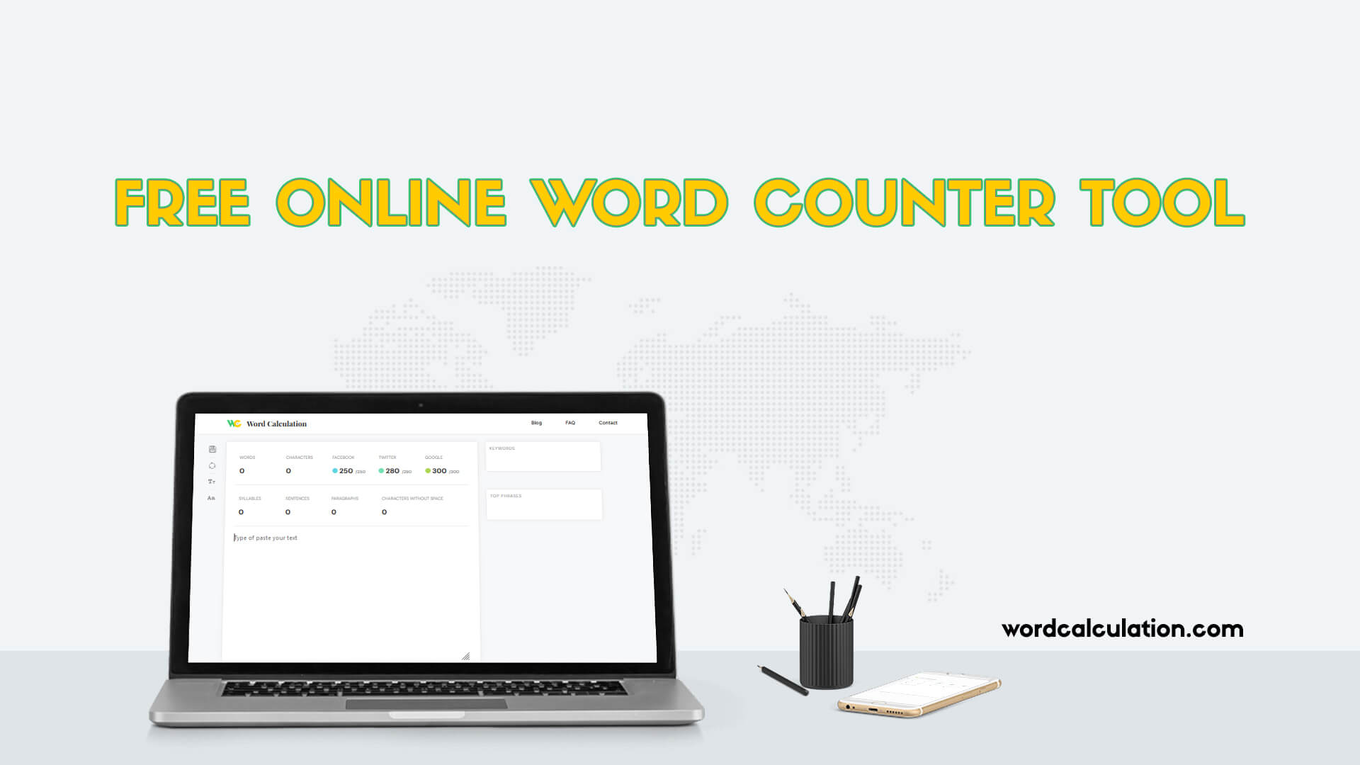 Free Online Word Counter Tool - Word Calculation